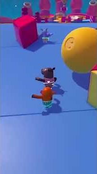 I got eliminated in the fall mountain map! (fall guys)