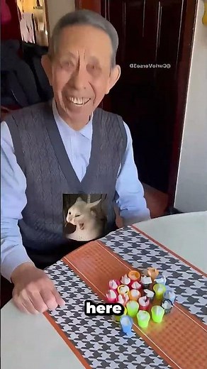 Watch Grandpa React to the Smallest Dinner Ever!