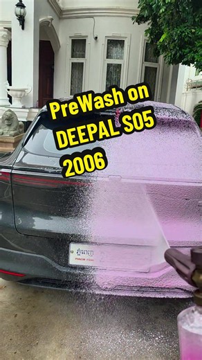 it's been awhile since our last video. ❤️ #soclean #DIY #carwash #cambodia