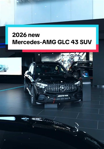 2026 New Mercedes-AMG GLC 43 SUV Features