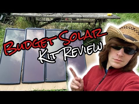 Harbor Freight 100W Solar Kit Unboxing Review