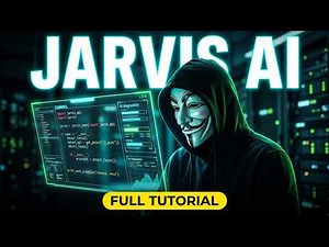 JARVIS GUI | Python Hacking | Hacker-Style AI Assistant | ethical hacking course | kali linux