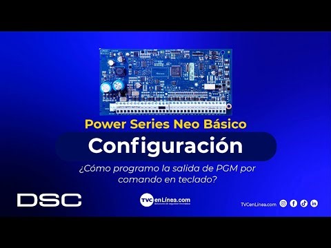 DSC | PowerSeries Neo: Programar PGM como comando de salida