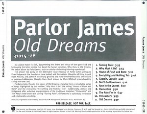 Parlor James - Old Dreams