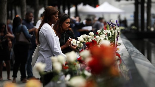9/11 remembrance events held at the three sites of terror attacks