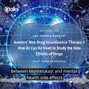 This week’s episode is about the Axonics non-drug, implantable therapy for the treatment of bladder and bowel dysfunction and how AI can be used to study the side effects of drugs. Listen now: https://buff.ly/3M4EMOL #MachineLearning #RealWorldEvidence #LifeScience #Neurostimulation #Neuromodulation #PatientSafety | Xtalks Webinars | Facebook