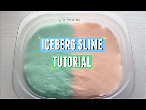 ❄️ Iceberg Slime Tutorial || How To Make the Perfect Iceberg Slime!