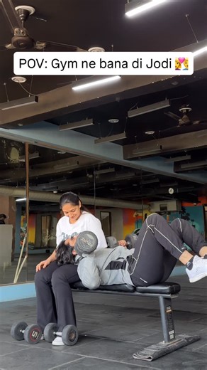 Gaurav Arora on Instagram: "Based on real incident 😝 Tag your gym partner/wife/girlfriend/crush 💕 . . #couple #workout #fitness #married #comedy #funny ( couple comedy, funny couple, couple, couple goals, married couple, couple workout, cute couple )"