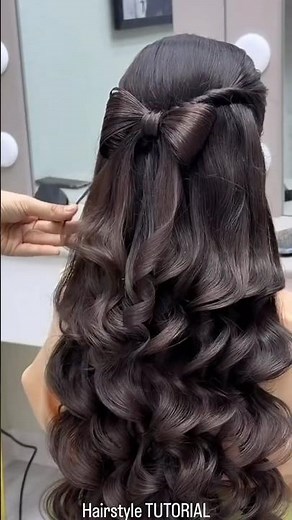 Bow Hairstyle Tutorial | #hairstyle #hairstyletutorial