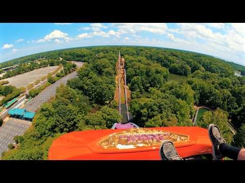 [POV] Apollo's Chariot Roller Coaster | Busch Gardens Williamsburg