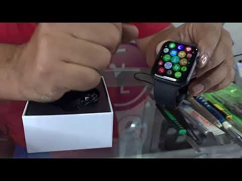 como reparar PANTALLA smartwatch serie 6 W26+ ( PONER VIDRIO TEMPLADO