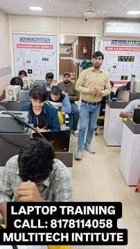 Laptop Chip Level Training | Laptop Repairing | Multitech institute