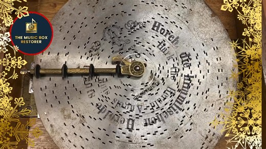 A very Good Morning dearest Followers! Here’s an extra bonus piece, just because it’s Christmas and it’s one of our favourites! ✨🎄 Performed on this small but powerful, 11” disc, double comb Polyphon music box. Here is “Hark the herald Angels Sing” We hope you have a great day and of course don’t forget to tune in later as we continue the Christmas countdown! 🎄🎶 #christmasparty #christmas2025 #polyphon #musicbox | The Music Box Restorer