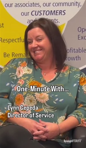 We're excited to introduce "One-Minute With..." – a new video series that shines a light on ImageFIRST associates. Each month, we will spend one minute with a remarkable associate to learn more about their role and the impact they make on our associates, our community, and our customers and their patients. Meet Lynn Cepeda, ImageFIRST's Director of Service in King of Prussia, PA. With over 30 years of service, Lynn continues to lead a strong Service team, support our customers and their patients
