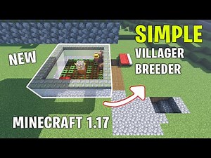 NEW Minecraft Villager Breeder Tutorial 1.18