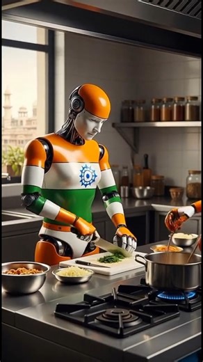 “Indian Robot vs Bangladeshi Robot | Tree Funny #shorts #ai Robot Challenge