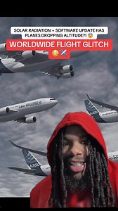Solar Radiation Glitching Planes?! Worldwide Flights Canceled 😳✈️ #AviationNews #AirbusA320 #FlightUpdate #solar #fyp | Zaereacts