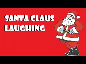 Sound effect: Santa Claus laughing with background christmas music! 😍