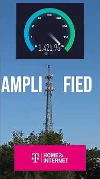 T-mobile Amplified Internet Speeds 😳