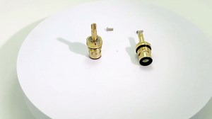 2 Pack Replacement Cartridge for American Standard 994053-0070a & 994053-0070a/H – Compatible with Bathroom, Kitchen, Bathtub Faucets – Hot/Cold Water Brass Stem (Model 4Z-24H)