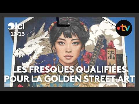 Golden Street art : la plus belle fresque de France ?