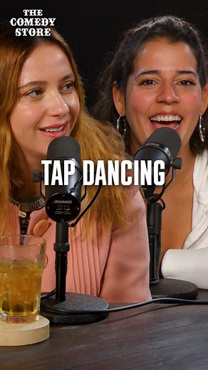 “Tap Dancing” w/ @kimcongdon & @princessshenk New episode of The Comedy Store Podcast hosted by @ejkerrigan is out now! | The Comedy Store