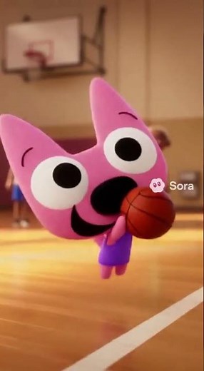 Disney AI SORA HOOPS AND YOYO 🐱🐰