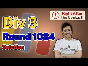 Codeforces Round 1084 (Div. 3) | Solutions by Arpa