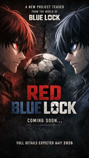 RED BLUE LOCK 🔴🔵New Blue Lock project teased