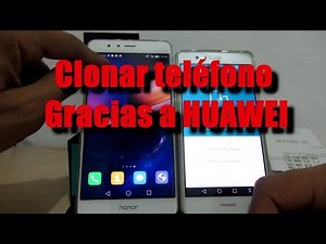 Phone cloning (Valid for all Huawei and Honor phones)