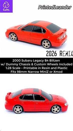00 Subaru Legacy B4 Blitzen Xmod