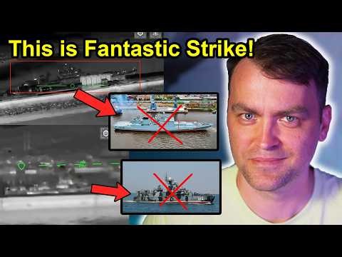 Update from Ukraine | This is Huge! Ukraine Hit Many Ships and Important Oil Port!