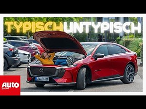 Mazda6e (2025): Perhaps the most unusual Mazda of all time! | AUTO ZEITUNG