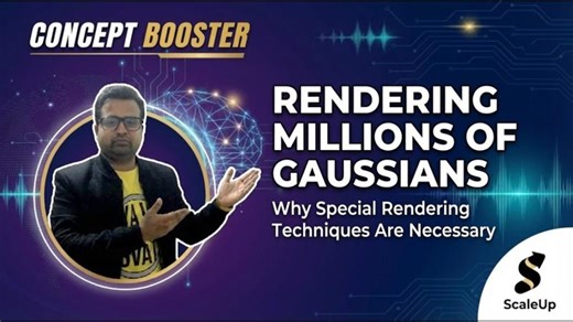 Rendering Millions of Gaussians | Why Special Rendering Techniques Are Necessary | Nukul Gupta