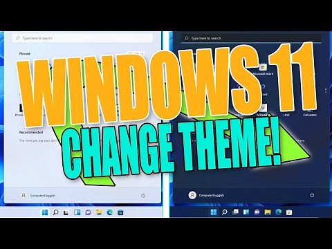 Change Your Windows 11 Theme