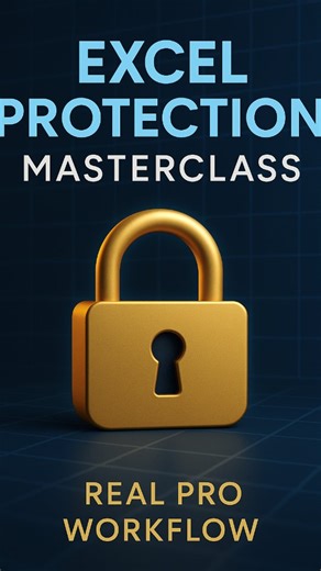Lokesh Dhaharval on Instagram: "Excel Protection Masterclass 🔐 | Lock Cells, Secure Formulas & Protect VBA Code (Advanced Excel) Learn how to lock Excel cells, protect formulas, and secure VBA code like a professional. In this step-by-step Excel Protection Masterclass, you’ll discover how to: Lock and unlock specific cells for controlled editing Use “Allow Users to Edit Ranges” for team access Protect the entire workbook structure Add VBA password protection for macro security Balance usability