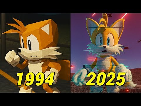 Evolution of 3D Tails in Sonic Games (1995-2025)