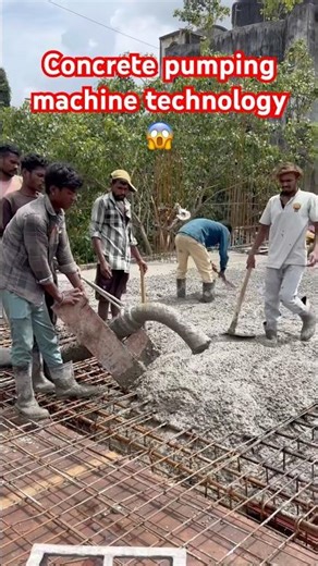 Slab RCC concrete pumping pasing construction #shorts #trending #construction #concrete #building