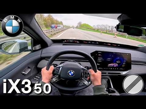 2026 BMW iX3 50 xDrive | 469PS | TopSpeed & Test Drive POV
