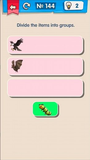 IQ Boost level 144 | Divide the items into groups #shorts