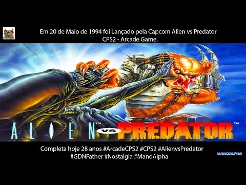 Alien vs Predator (CPS2) - Aniversário retroGame