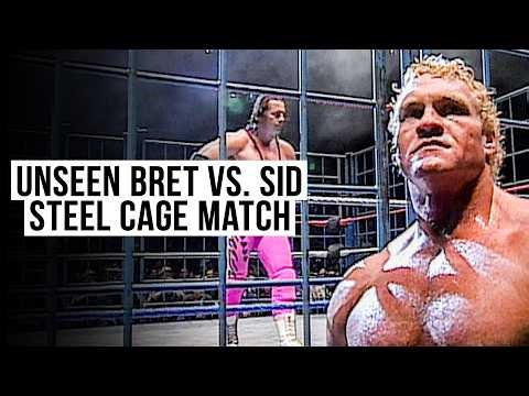 UNSEEN: Bret Hart and Sid clash in MSG Steel Cage Match: From the WWE Vault