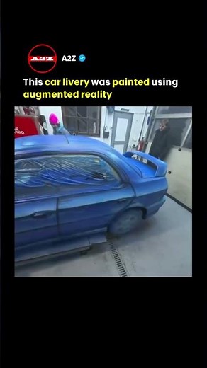 Painting a Subaru Impreza Using Augmented Reality