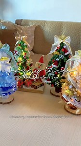 51K views · 132 reactions | To create this cute mini fuzzy wire Christmas tree you’ll be needing cute Christmas decorations too. And if that’s the case just check comsec ☺️ yung ibang beads link di na available so nagdagdag ako pwedeng pampalit. #miniature #christmastree #decorations #artsandcrafts | Grandeur Blooms | Facebook