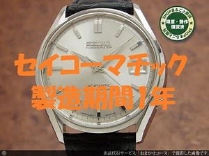 初めてｱﾝﾃｨｰｸ機械式時計【ｾｲｺｰﾏﾁｯｸ ｸﾛﾉﾒｰﾀｰ ﾒﾀﾞﾘｵﾝ】