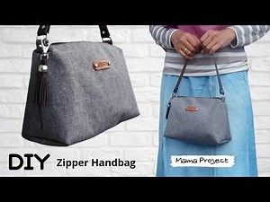 DIY zipper handbag | Zipper Handbag tutorial