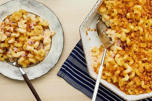 Mac And Cheese With Ham