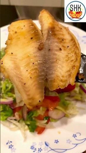 3 ingredients | HOW TO MAKE HEALTHY PAN FRIED FISH | Grilled Fish | Quick & Easy Fish Recipe