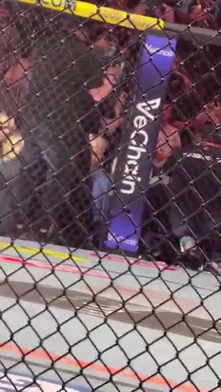 This is the best angle to see the crowd’s reaction to President Trump walking into the UFC event.What do you guys think?