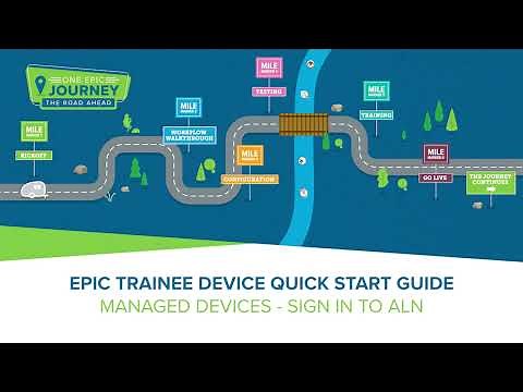 Signing into ALN (AdventHealth Device)